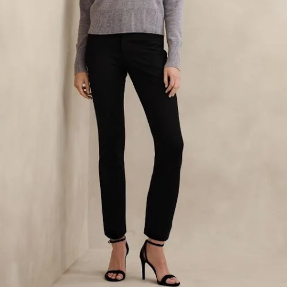 Banana Republic Sloan pants black size 4L